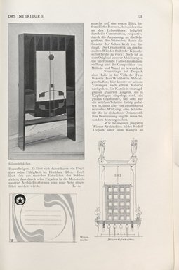 <em>"Illustrated text."</em>, 1901. Printed material. Brooklyn Museum, NYARC Vienna Secession project. (Photo: New York Art Resources Consortium, PER_Das_Interieur_v02_1901_027.jpg