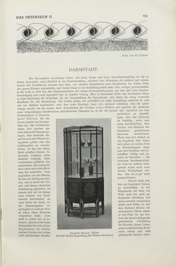 <em>"Illustrated text."</em>, 1901. Printed material. Brooklyn Museum, NYARC Vienna Secession project. (Photo: New York Art Resources Consortium, PER_Das_Interieur_v02_1901_045.jpg