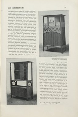 <em>"Illustrated text."</em>, 1901. Printed material. Brooklyn Museum, NYARC Vienna Secession project. (Photo: New York Art Resources Consortium, PER_Das_Interieur_v02_1901_047.jpg