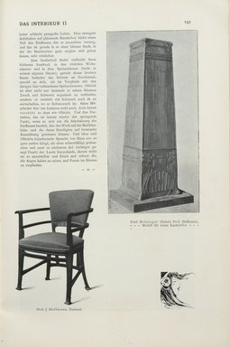 <em>"Illustrated text."</em>, 1901. Printed material. Brooklyn Museum, NYARC Vienna Secession project. (Photo: New York Art Resources Consortium, PER_Das_Interieur_v02_1901_049.jpg