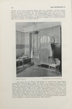 <em>"Illustrated text."</em>, 1901. Printed material. Brooklyn Museum, NYARC Vienna Secession project. (Photo: New York Art Resources Consortium, PER_Das_Interieur_v02_1901_054.jpg