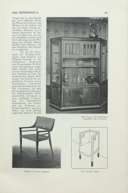 <em>"Illustrated text."</em>, 1901. Printed material. Brooklyn Museum, NYARC Vienna Secession project. (Photo: New York Art Resources Consortium, PER_Das_Interieur_v02_1901_073.jpg