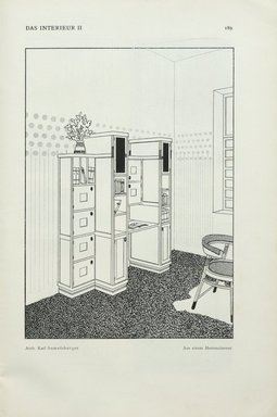 <em>"Illustration."</em>, 1901. Printed material. Brooklyn Museum, NYARC Vienna Secession project. (Photo: New York Art Resources Consortium, PER_Das_Interieur_v02_1901_081.jpg