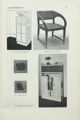 <em>"Illustration."</em>, 1901. Printed material. Brooklyn Museum, NYARC Vienna Secession project. (Photo: New York Art Resources Consortium, PER_Das_Interieur_v02_1901_083.jpg