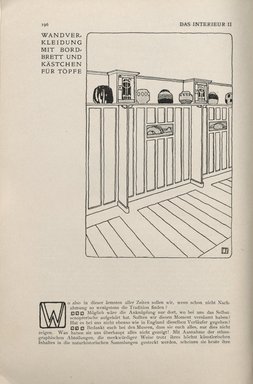 <em>"Illustrated text."</em>, 1901. Printed material. Brooklyn Museum, NYARC Vienna Secession project. (Photo: New York Art Resources Consortium, PER_Das_Interieur_v02_1901_088.jpg