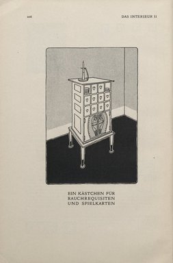 <em>"Illustration."</em>, 1901. Printed material. Brooklyn Museum, NYARC Vienna Secession project. (Photo: New York Art Resources Consortium, PER_Das_Interieur_v02_1901_098.jpg