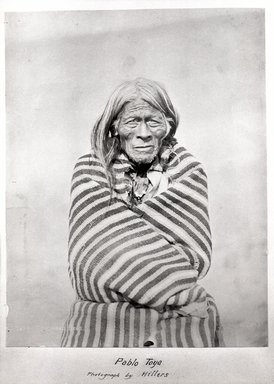 <em>"Pablo Toya. Photograph by Hillers."</em>. Bw photographic print. Brooklyn Museum, tipi. (Photo: Hillers, S01_02.01.006_Pablo_Toya_1907_p012b_SL1.jpg