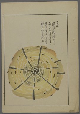 <em>"Japanese toys, from Unai no tomo (A Child's Friends) by Shimizu Seifu, 1891-1923. Rope pinwheel."</em>. Printed material, 6 x 10 in. Brooklyn Museum. (Photo: Brooklyn Museum, S01_07.03.009_Japanese_098_PS4.jpg