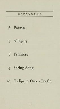 <em>"Checklist"</em>, 1920. Printed material. Brooklyn Museum, NYARC Documenting the Gilded Age phase 2. (Photo: New York Art Resources Consortium, S01_1.4.009_0003.jpg