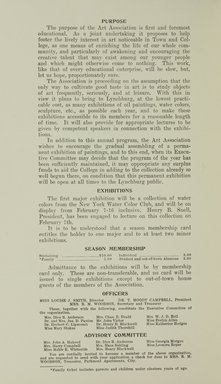 <em>"Front matter."</em>, 1922. Printed material. Brooklyn Museum, NYARC Documenting the Gilded Age phase 1. (Photo: New York Art Resources Consortium, S01_1.4.030_0003.jpg