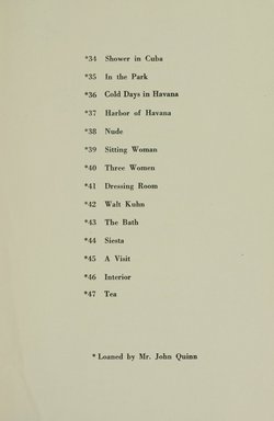 <em>"Checklist."</em>, 1923. Printed material. Brooklyn Museum, NYARC Documenting the Gilded Age phase 1. (Photo: New York Art Resources Consortium, S01_1.4.043_0010.jpg
