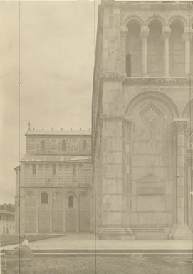 <em>"Cathedral, Pisa, Italy, 1910"</em>, 1910. Bw photographic print 8x10in, 8 x 10 in. Brooklyn Museum, Goodyear. (Photo: Brooklyn Museum, S03i0026v01.jpg