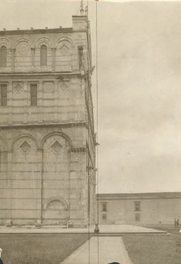 <em>"Cathedral, Pisa, Italy, 1910"</em>, 1910. Bw photographic print. Brooklyn Museum, Goodyear. (Photo: Brooklyn Museum, S03i0028v01.jpg