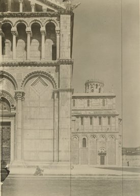 <em>"Cathedral, Pisa, Italy, 1910"</em>, 1910. Bw photographic print 8x10in, 8 x 10 in. Brooklyn Museum, Goodyear. (Photo: Brooklyn Museum, S03i0030v01.jpg