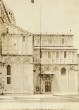 <em>"Cathedral, Pisa, Italy, 1910"</em>, 1910. Bw photographic print 8x10in, 8 x 10 in. Brooklyn Museum, Goodyear. (Photo: Brooklyn Museum, S03i0034v01.jpg