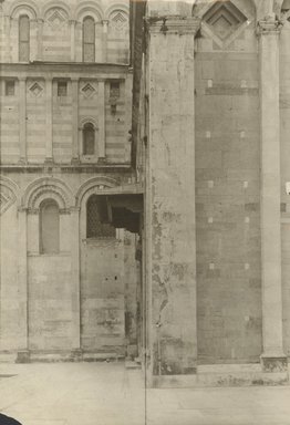 <em>"Cathedral, Pisa, Italy, 1910"</em>, 1910. Bw photographic print. Brooklyn Museum, Goodyear. (Photo: Brooklyn Museum, S03i0038v01.jpg