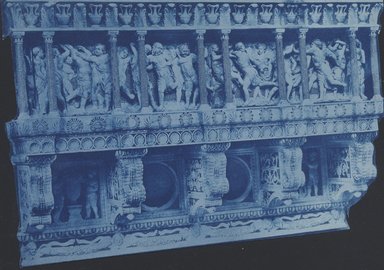 <em>"Donatella, Cantoria, Sacristy of the Masses, Florence, Italy  , n.d."</em>. Bw photographic print. Brooklyn Museum, Goodyear. (Photo: Brooklyn Museum, S03i0051v01.jpg