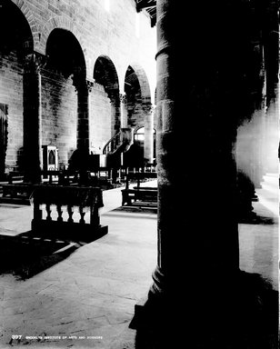 <em>"Cathedral, Fiesole, Italy, 1895"</em>, 1895. Glass negative 8x10in, 8 x 10 in. Brooklyn Museum, Goodyear. (Photo: Brooklyn Museum, S03i0134n01a.jpg