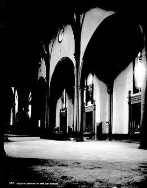 <em>"S. Maria Novella, Florence, Italy, 1895"</em>, 1895. Glass negative 8x10in, 8 x 10 in. Brooklyn Museum, Goodyear. (Photo: Brooklyn Museum, S03i0137n01a.jpg