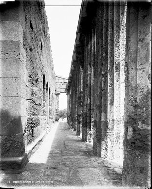 <em>"Temple of Concord, Girgenti, Italy, 1895"</em>, 1895. Glass negative 8x10in, 8 x 10 in. Brooklyn Museum, Goodyear. (Photo: Brooklyn Museum, S03i0152n01.jpg