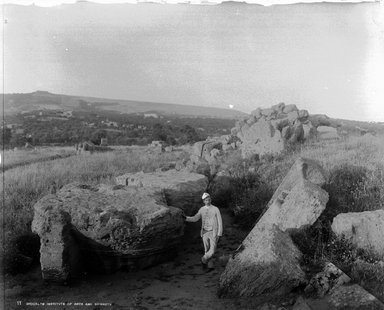 <em>"Temple of Zeus, Girgenti, Italy, 1895"</em>, 1895. Glass negative 8x10in, 8 x 10 in. Brooklyn Museum, Goodyear. (Photo: Brooklyn Museum, S03i0156n01a.jpg