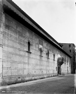 <em>"S. Allessandro, Lucca, Italy, 1895"</em>, 1895. Glass negative 8x10in, 8 x 10 in. Brooklyn Museum, Goodyear. (Photo: Brooklyn Museum, S03i0158n01.jpg