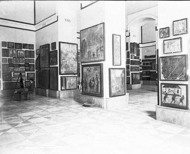 <em>"Naples Museum, Naples, Italy, 1895"</em>, 1895. Glass negative 8x10in, 8 x 10 in. Brooklyn Museum, Goodyear. (Photo: Brooklyn Museum, S03i0191n01.jpg