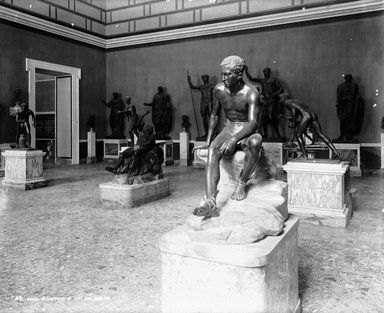 <em>"Naples Museum, Naples, Italy, 1895"</em>, 1895. Glass negative 8x10in, 8 x 10 in. Brooklyn Museum, Goodyear. (Photo: Brooklyn Museum, S03i0202n01a.jpg