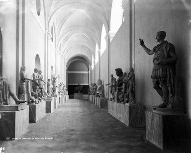 <em>"Naples Museum, Naples, Italy, 1895"</em>, 1895. Glass negative 8x10in, 8 x 10 in. Brooklyn Museum, Goodyear. (Photo: Brooklyn Museum, S03i0206n01a.jpg