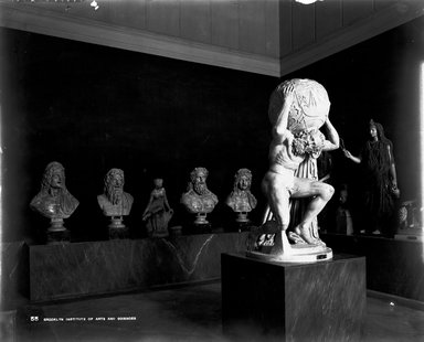 <em>"Naples Museum, Naples, Italy, 1895"</em>, 1895. Glass negative 8x10in, 8 x 10 in. Brooklyn Museum, Goodyear. (Photo: Brooklyn Museum, S03i0208n01.jpg