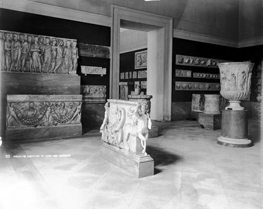 <em>"Naples Museum, Naples, Italy, 1895"</em>, 1895. Bw photographic print 5x7in, 5 x 7 in. Brooklyn Museum, Goodyear. (Photo: Brooklyn Museum, S03i0212n01a.jpg