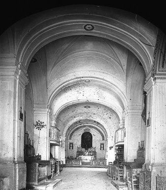 <em>"S. Maria della Vittoria, Palermo, Italy, 1895"</em>, 1895. Lantern slide 3.25x4in, 3.25 x 4 in. Brooklyn Museum, Goodyear. (Photo: Brooklyn Museum, S03i0267l01.jpg