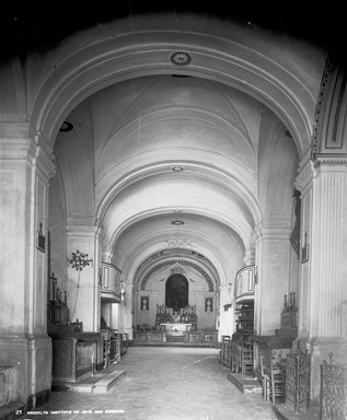 <em>"S. Maria della Vittoria, Palermo, Italy, 1895"</em>, 1895. Glass negative 8x10in, 8 x 10 in. Brooklyn Museum, Goodyear. (Photo: Brooklyn Museum, S03i0267n01.jpg