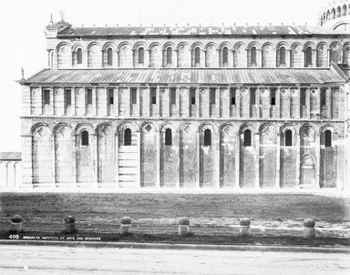 <em>"Cathedral, Pisa, Italy, 1895"</em>, 1895. Glass negative 8x10in, 8 x 10 in. Brooklyn Museum, Goodyear. (Photo: Brooklyn Museum, S03i0300n01.jpg