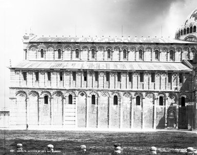 <em>"Cathedral, Pisa, Italy, 1895"</em>, 1895. Glass negative 8x10in, 8 x 10 in. Brooklyn Museum, Goodyear. (Photo: Brooklyn Museum, S03i0301n01.jpg