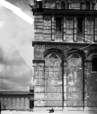 <em>"Cathedral, Pisa, Italy, 1895"</em>, 1895. Glass negative 8x10in, 8 x 10 in. Brooklyn Museum, Goodyear. (Photo: Brooklyn Museum, S03i0304n01a.jpg