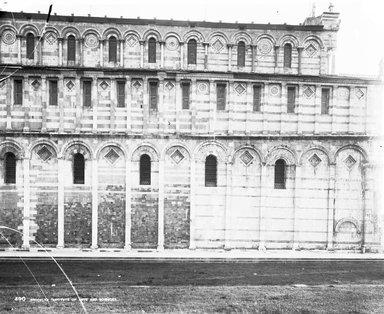 <em>"Cathedral, Pisa, Italy, 1895"</em>, 1895. Glass negative 8x10in, 8 x 10 in. Brooklyn Museum, Goodyear. (Photo: Brooklyn Museum, S03i0310n01.jpg