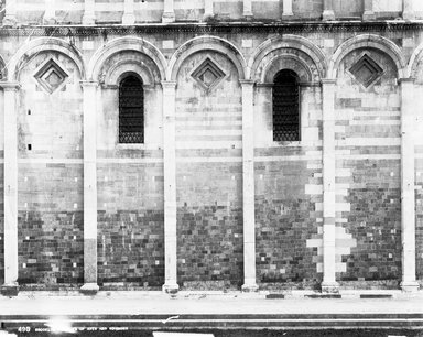 <em>"Cathedral, Pisa, Italy, 1895"</em>, 1895. Glass negative 8x10in, 8 x 10 in. Brooklyn Museum, Goodyear. (Photo: Brooklyn Museum, S03i0313n01.jpg