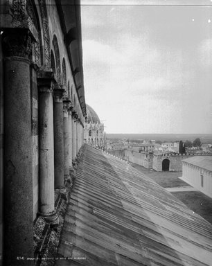 <em>"Cathedral, Pisa, Italy, 1895"</em>, 1895. Glass negative 8x10in, 8 x 10 in. Brooklyn Museum, Goodyear. (Photo: Brooklyn Museum, S03i0314n01a.jpg