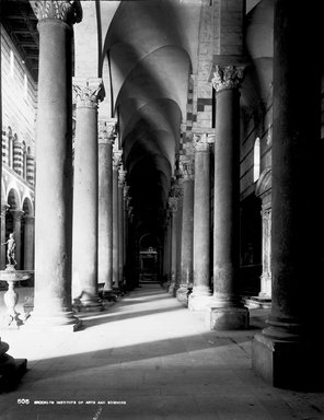 <em>"Cathedral, Pisa, Italy, 1895"</em>, 1895. Glass negative 8x10in, 8 x 10 in. Brooklyn Museum, Goodyear. (Photo: Brooklyn Museum, S03i0325n01.jpg