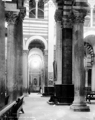 <em>"Cathedral, Pisa, Italy, 1895"</em>, 1895. Glass negative 8x10in, 8 x 10 in. Brooklyn Museum, Goodyear. (Photo: Brooklyn Museum, S03i0330n01a.jpg