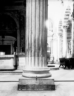 <em>"Cathedral, Pisa, Italy, 1895"</em>, 1895. Glass negative 8x10in, 8 x 10 in. Brooklyn Museum, Goodyear. (Photo: Brooklyn Museum, S03i0331n01.jpg