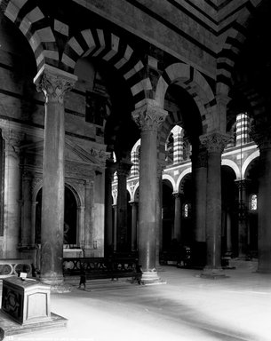 <em>"Cathedral, Pisa, Italy, 1895"</em>, 1895. Glass negative 8x10in, 8 x 10 in. Brooklyn Museum, Goodyear. (Photo: Brooklyn Museum, S03i0333n01.jpg