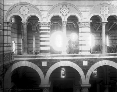 <em>"Cathedral, Pisa, Italy, 1895"</em>, 1895. Glass negative 8x10in, 8 x 10 in. Brooklyn Museum, Goodyear. (Photo: Brooklyn Museum, S03i0349n01a.jpg