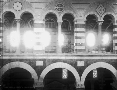 <em>"Cathedral, Pisa, Italy, 1895"</em>, 1895. Glass negative 8x10in, 8 x 10 in. Brooklyn Museum, Goodyear. (Photo: Brooklyn Museum, S03i0350n01a.jpg