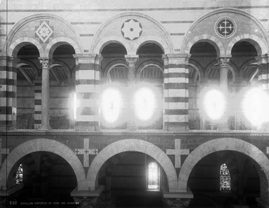 <em>"Cathedral, Pisa, Italy, 1895"</em>, 1895. Glass negative 8x10in, 8 x 10 in. Brooklyn Museum, Goodyear. (Photo: Brooklyn Museum, S03i0354n01a.jpg