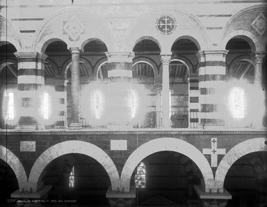 <em>"Cathedral, Pisa, Italy, 1895"</em>, 1895. Glass negative 8x10in, 8 x 10 in. Brooklyn Museum, Goodyear. (Photo: Brooklyn Museum, S03i0355n01a.jpg