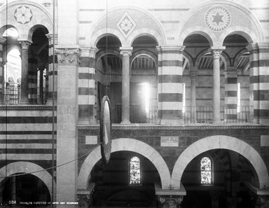 <em>"Cathedral, Pisa, Italy, 1895"</em>, 1895. Glass negative 8x10in, 8 x 10 in. Brooklyn Museum, Goodyear. (Photo: Brooklyn Museum, S03i0356n01a.jpg