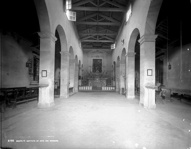 <em>"S. Stefano, Pisa, Italy, 1895"</em>, 1895. Glass negative 8x10in, 8 x 10 in. Brooklyn Museum, Goodyear. (Photo: Brooklyn Museum, S03i0377n01a.jpg