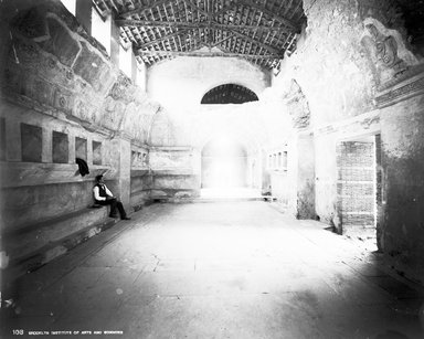 <em>"Baths of Stabiae, Pompeii, Italy, 1895"</em>, 1895. Glass negative 8x10in, 8 x 10 in. Brooklyn Museum, Goodyear. (Photo: Brooklyn Museum, S03i0384n01.jpg